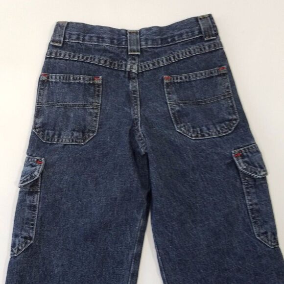Wrangler Jeans Authentic Issue Denim Jeans Boys Cargo Size 4 - Picture 2 of 9